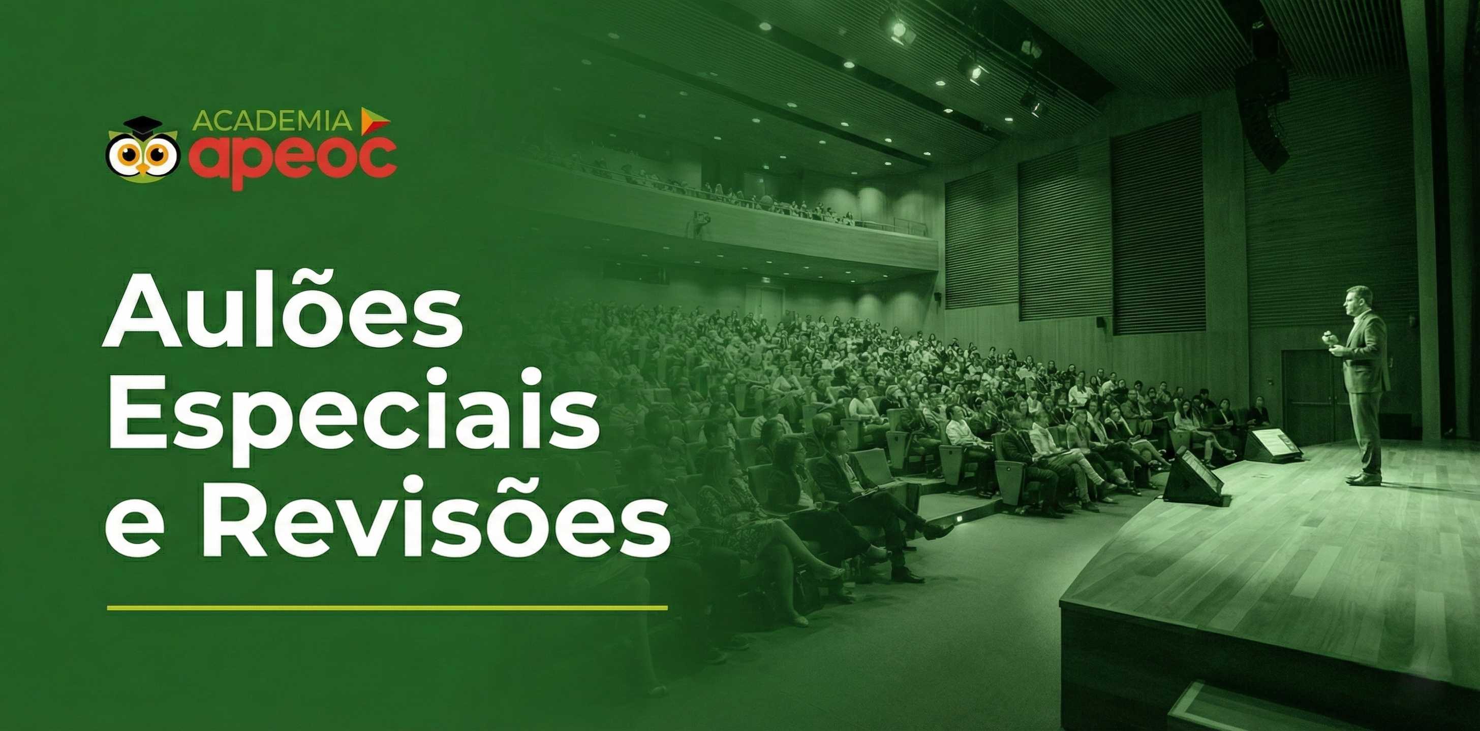 Aulões Especiais e Revisões para Concurso