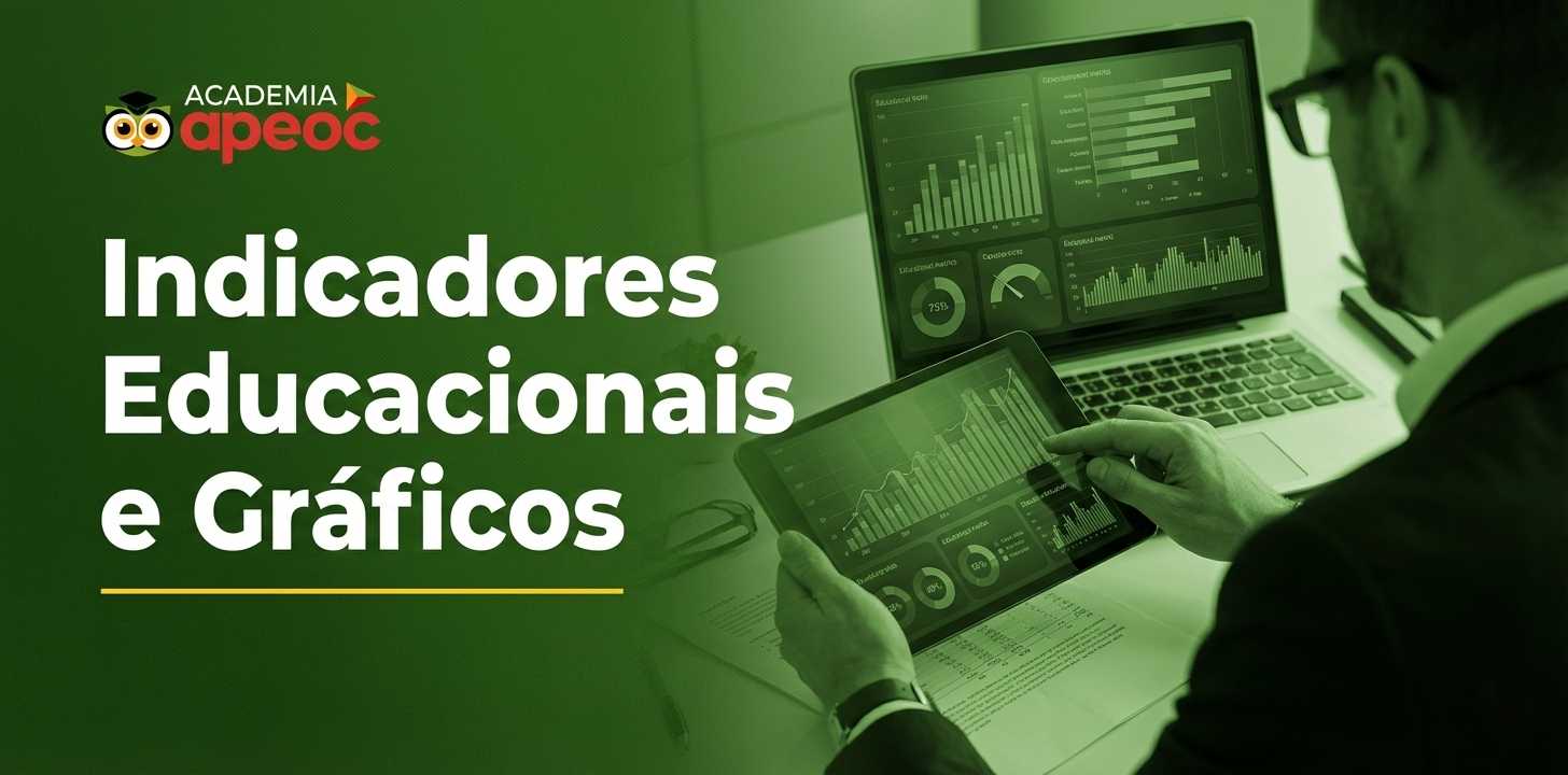 Indicadores Educacionais e Gráficos para Concurso